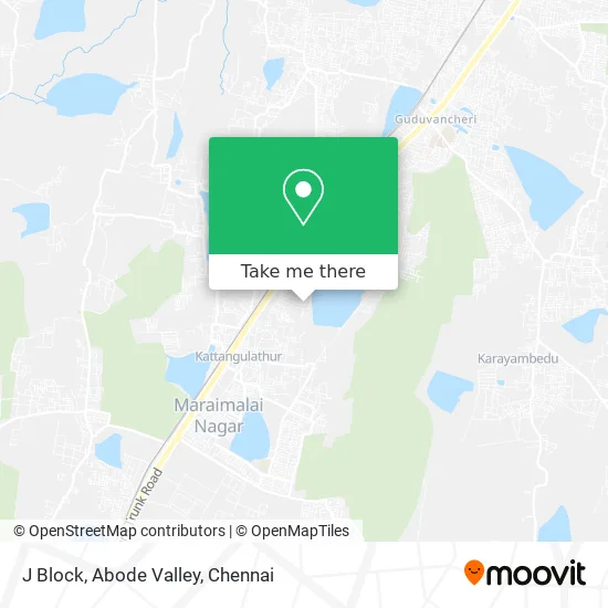 J Block, Abode Valley map