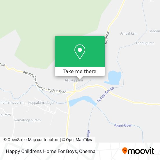 Happy Childrens Home For Boys map