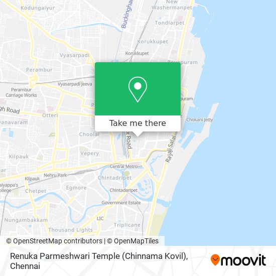 Renuka Parmeshwari Temple (Chinnama Kovil) map