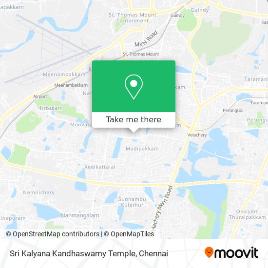 Sri Kalyana Kandhaswamy Temple map