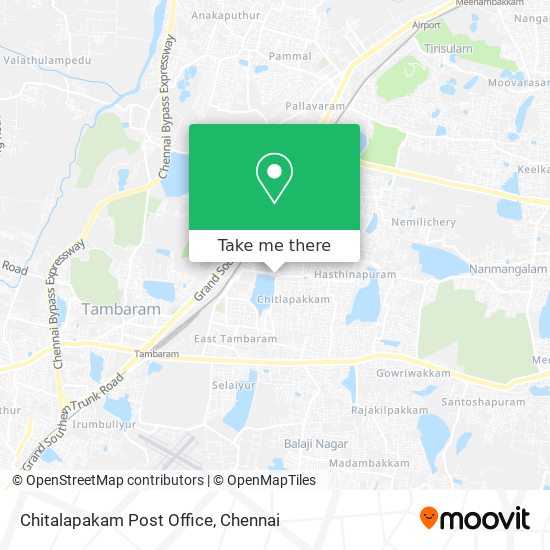 Chitalapakam Post Office map