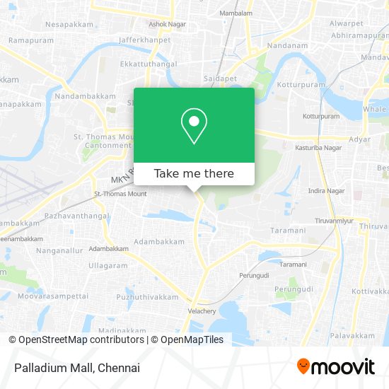 Palladium Mall map