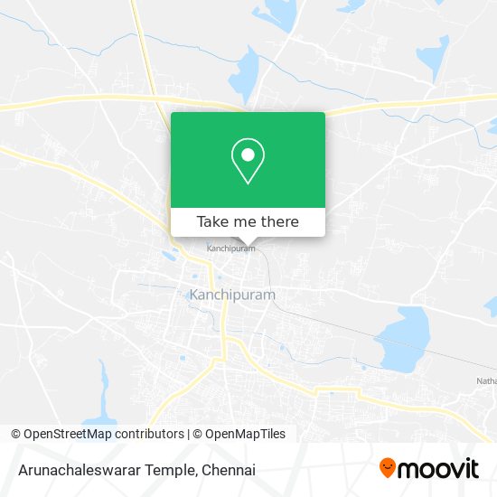 Arunachaleswarar Temple map