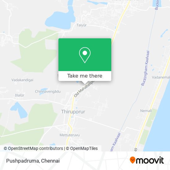 Pushpadruma map