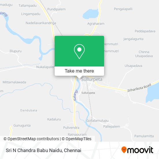 Sri N Chandra Babu Naidu map