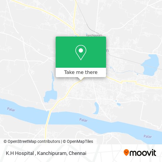 K.H Hospital , Kanchipuram map