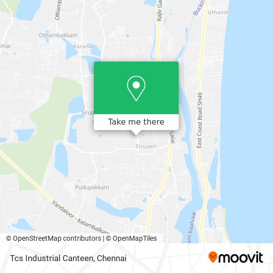 Tcs Industrial Canteen map
