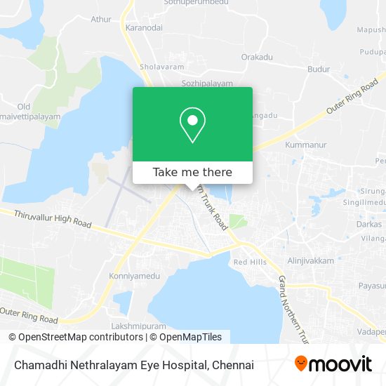 Chamadhi Nethralayam Eye Hospital map