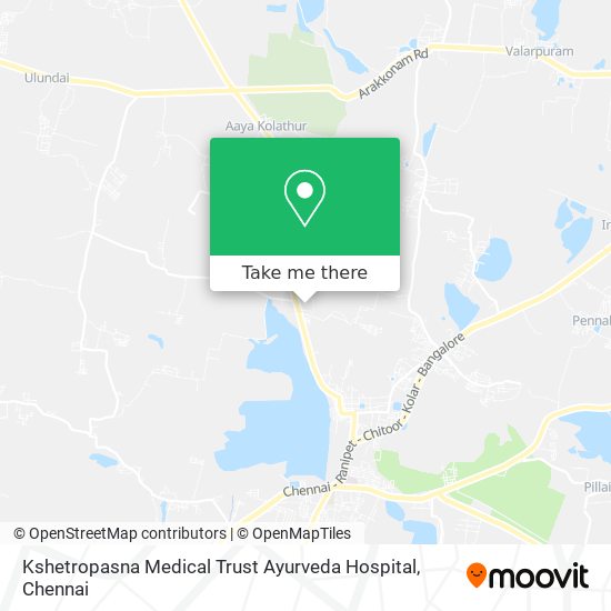 Kshetropasna Medical Trust Ayurveda Hospital map