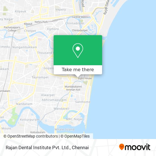 Rajan Dental Institute Pvt. Ltd. map