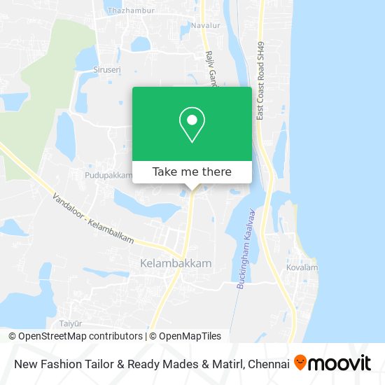 New Fashion Tailor & Ready Mades & Matirl map
