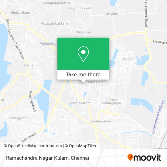 Ramachandra Nagar Kulam map