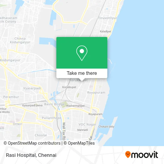 Rasi Hospital map