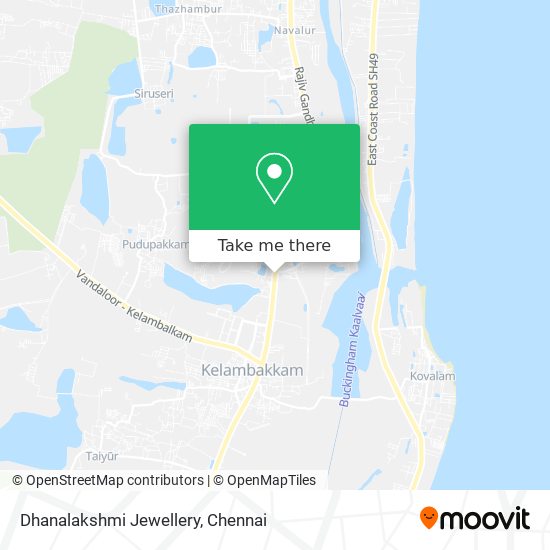 Dhanalakshmi Jewellery map