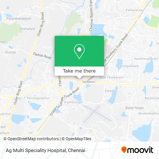 Ag Multi Speciality Hospital map