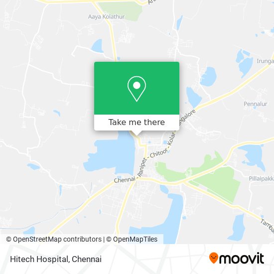 Hitech Hospital map