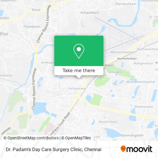 Dr. Padam's Day Care Surgery Clinic map