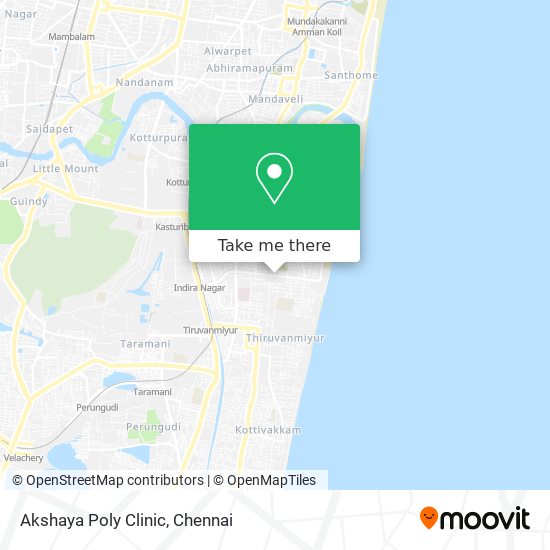 Akshaya Poly Clinic map