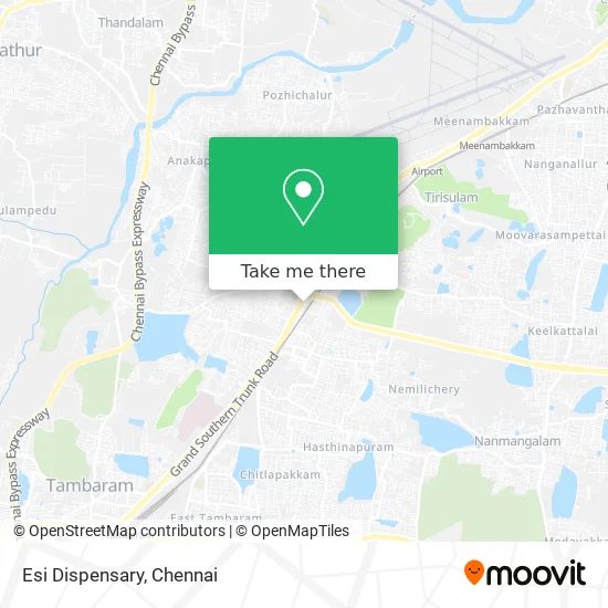 Esi Dispensary map