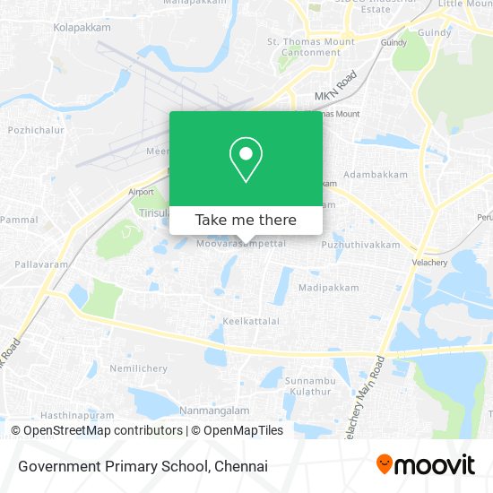 Government Primary School map