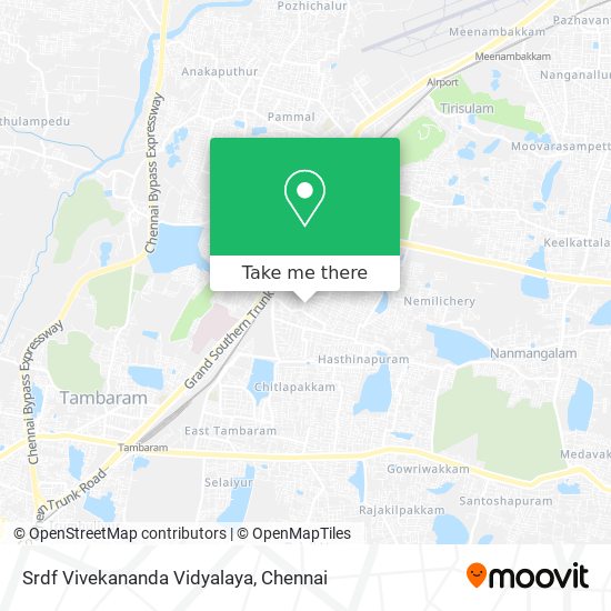 Srdf Vivekananda Vidyalaya map