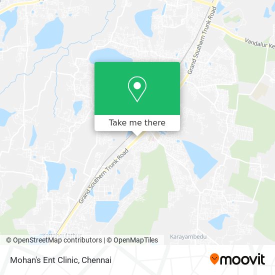 Mohan's Ent Clinic map