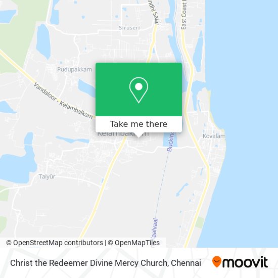 Christ the Redeemer Divine Mercy Church map