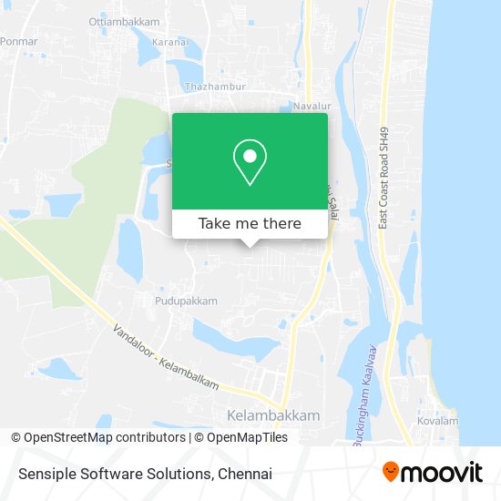 Sensiple Software Solutions map