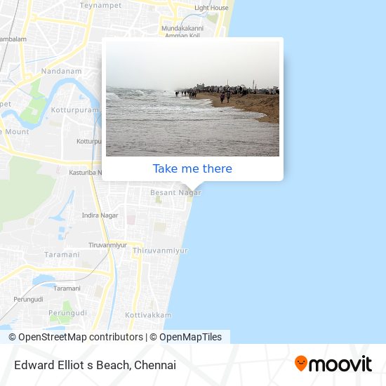 Edward Elliot s Beach map