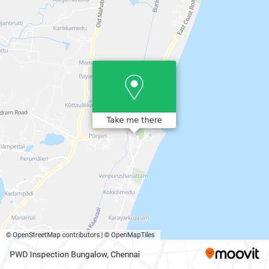 PWD Inspection Bungalow map