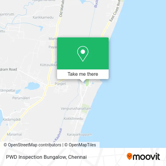 PWD Inspection Bungalow map