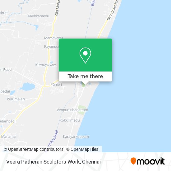 Veera Patheran Sculptors Work map