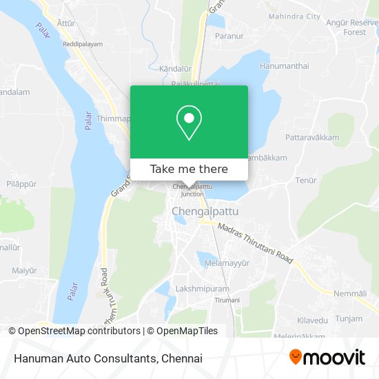 Hanuman Auto Consultants map