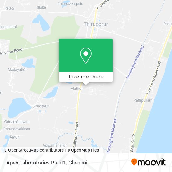 Apex Laboratories Plant1 map