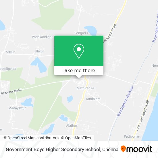 Government Boys Higher Secondary School map