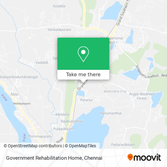 Government Rehabilitation Home map