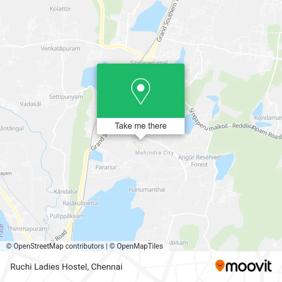 Ruchi Ladies Hostel map