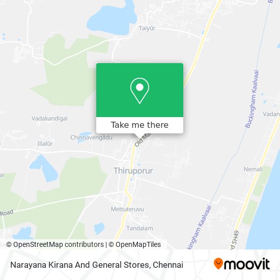 Narayana Kirana And General Stores map