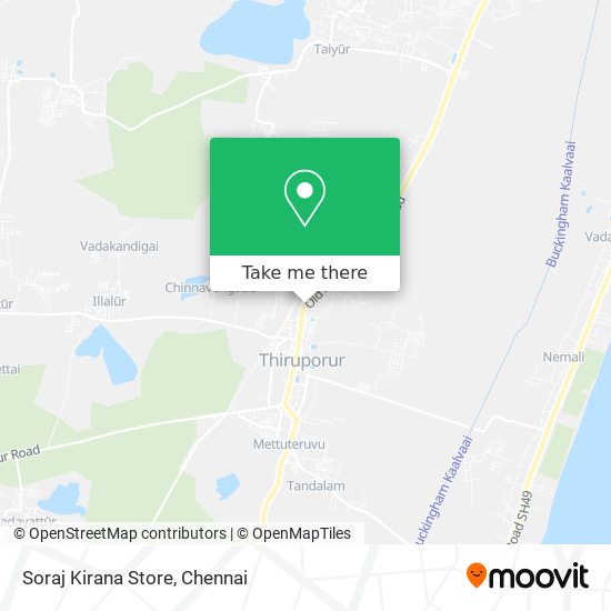 Soraj Kirana Store map