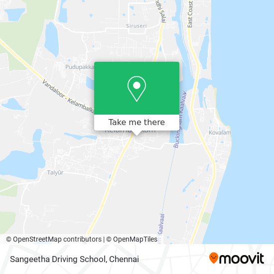 Sangeetha Driving School map