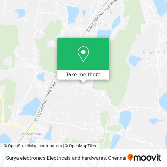 Surya electronics Electricals and hardwares map