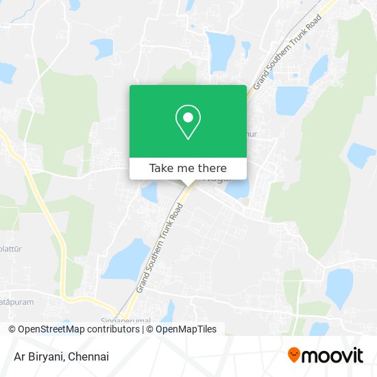 Ar Biryani map