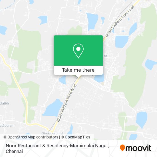 Noor Restaurant & Residency-Maraimalai Nagar map