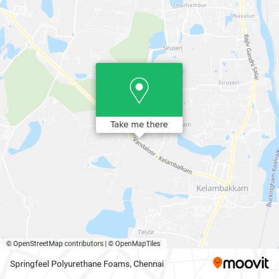 Springfeel Polyurethane Foams map
