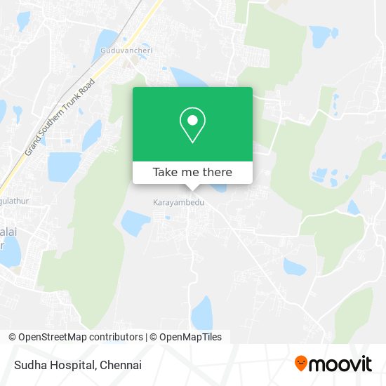 Sudha Hospital map