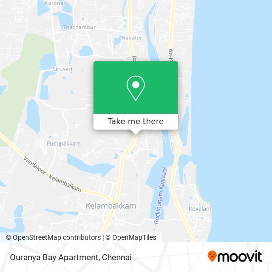 Ouranya Bay Apartment map