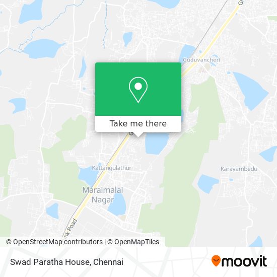 Swad Paratha House map