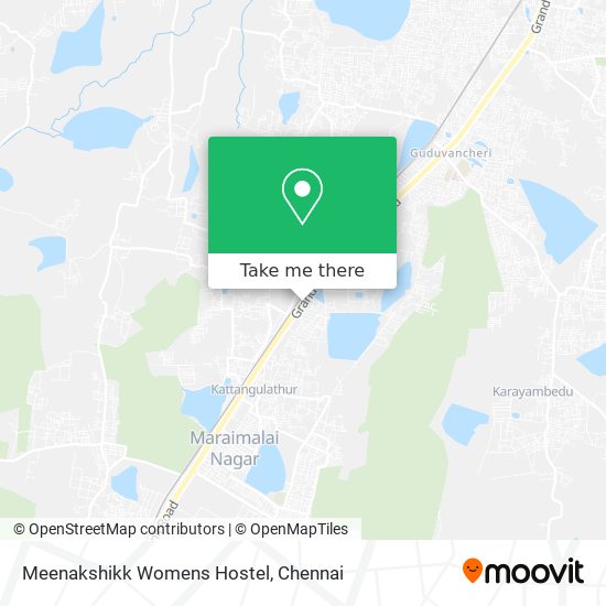 Meenakshikk Womens Hostel map