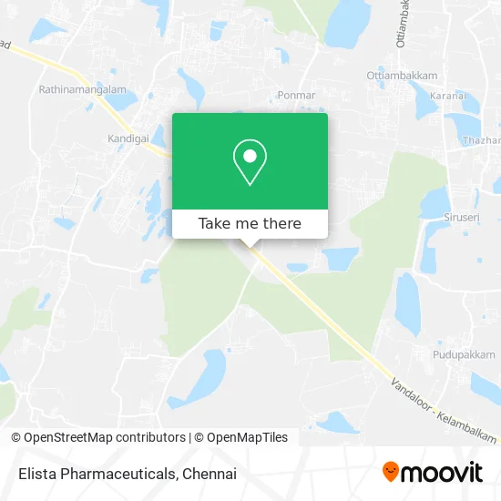 Elista Pharmaceuticals map