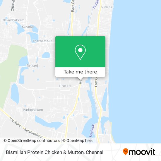 Bismillah Protein Chicken & Mutton map